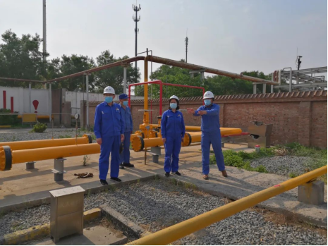 努力圖樹立，庶幾終有成——記燃氣事業部CNG加氣站進氣管道改造